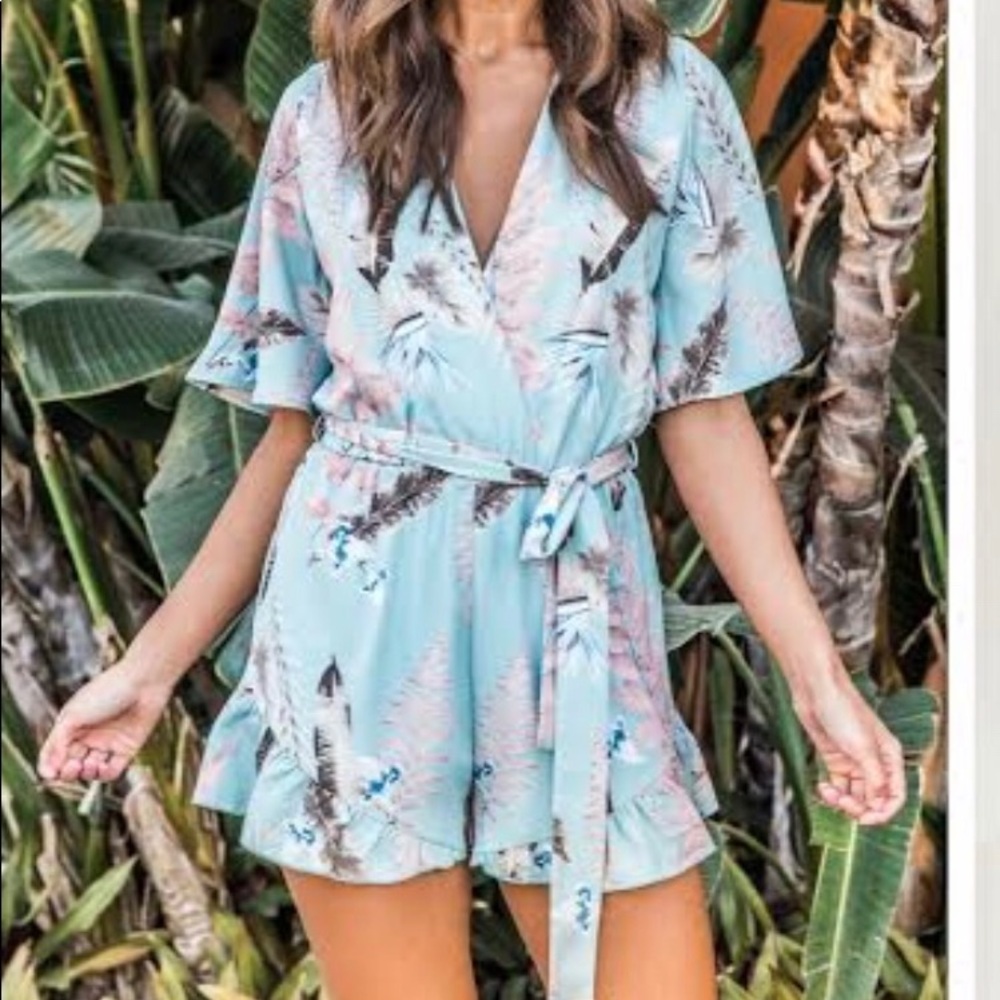 Floral romper